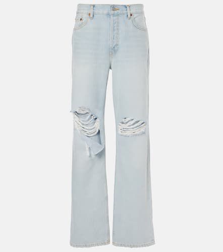 Distressed Straight Jeans Loose Long - Re/Done - Modalova