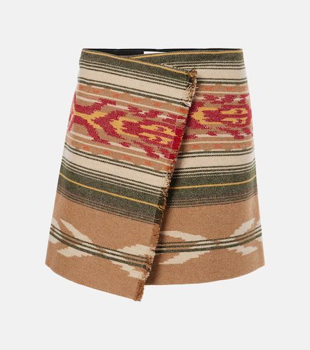 Adelaide fringed wool-blend miniskirt - Marant Etoile - Modalova