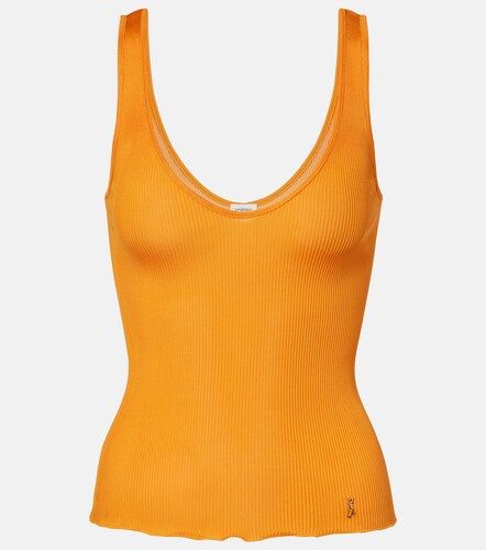 Saint Laurent Tank top in seta - Saint Laurent - Modalova