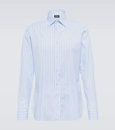 Zegna Striped cotton shirt - Zegna - Modalova