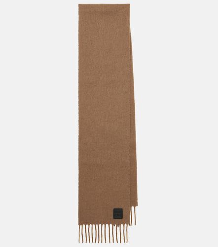 Toteme Monogram alpaca-blend scarf - Toteme - Modalova