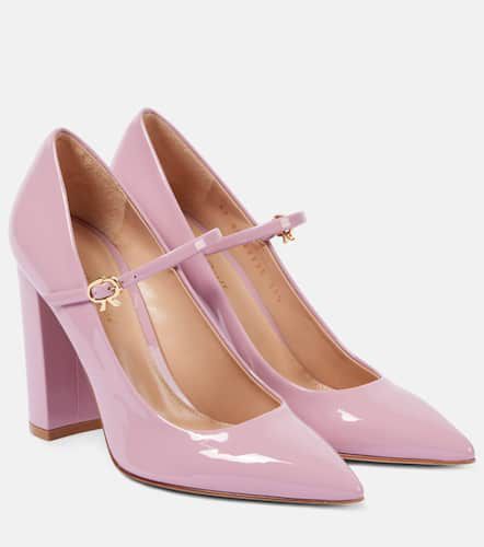 Ribbon Jane patent leather pumps - Gianvito Rossi - Modalova