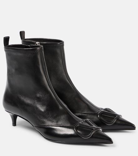 Ankle Boots VLogo Signature aus Leder - Valentino Garavani - Modalova