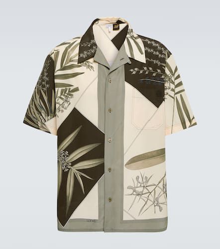 Paula's Ibiza cotton and silk bowling shirt - Loewe - Modalova