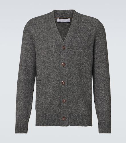 Alpaca and cotton-blend cardigan - Brunello Cucinelli - Modalova