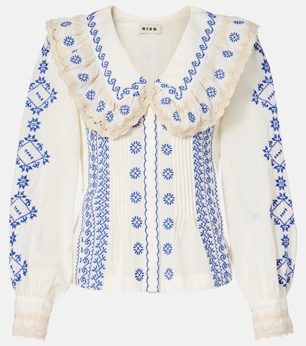 Blusa Percy de algodón bordada - Rixo - Modalova