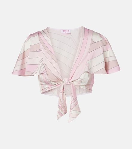 Pucci Crop top Iride de jersey - Pucci - Modalova