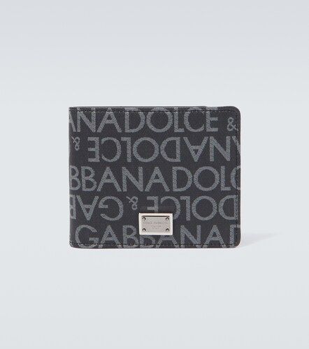 Cartera bifold con logo - Dolce&Gabbana - Modalova