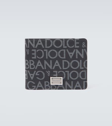 Cartera plegable con logo - Dolce&Gabbana - Modalova