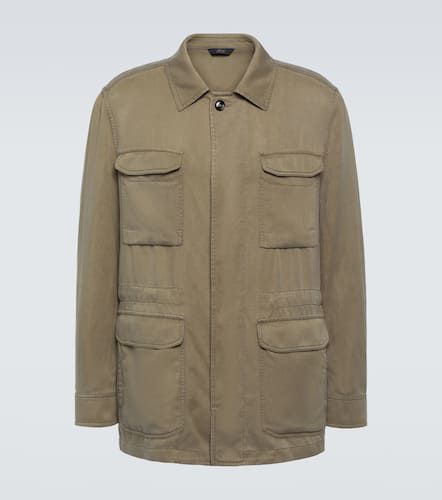 Brioni Silk and linen jacket - Brioni - Modalova