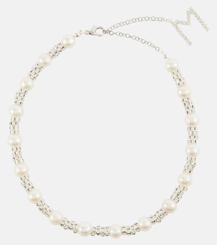 Embellished necklace with rose quartz - Magda Butrym - Modalova
