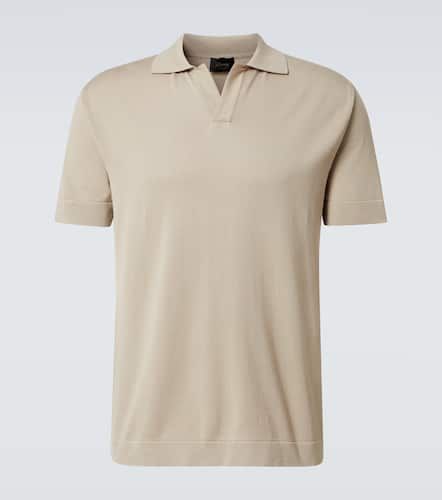 Brioni Cotton and silk polo shirt - Brioni - Modalova