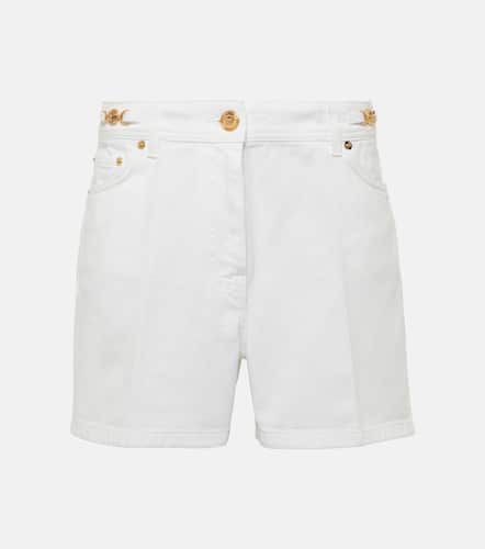 Versace Shorts Barocco di jeans - Versace - Modalova