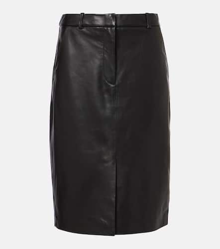 Maxine high-rise leather pencil skirt - Veronica Beard - Modalova