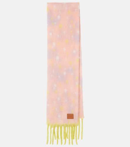 X Suna Fujita polka-dot wool-blend scarf - Loewe - Modalova