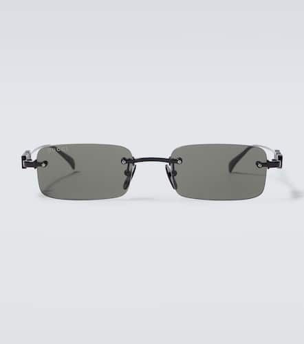 Gucci Eckige Sonnenbrille - Gucci - Modalova