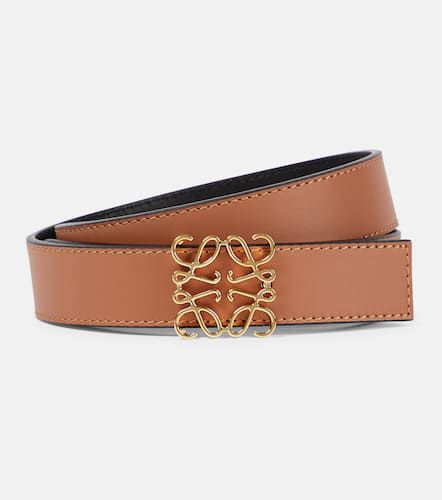 Anagram reversible leather belt - Loewe - Modalova