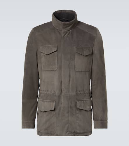 Thom Sweeney Chaqueta de ante - Thom Sweeney - Modalova