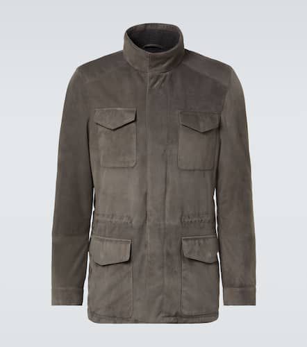 Feldjacke aus Veloursleder - Thom Sweeney - Modalova