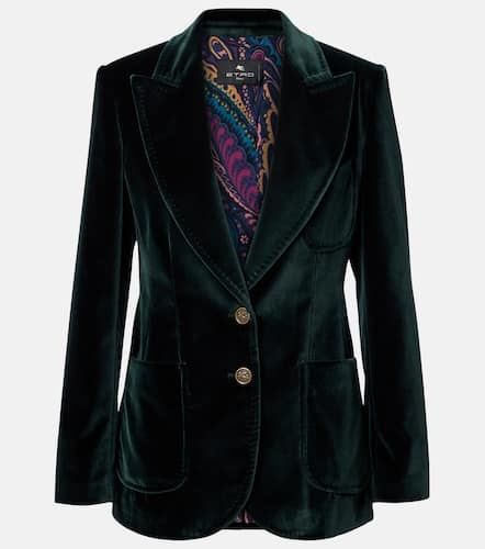 Etro Blazer en velours de coton - Etro - Modalova
