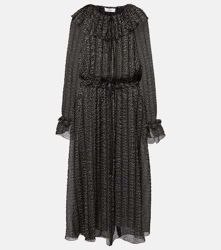 ChloÃ© Ruffled gathered silk-blend gown - Chloe - Modalova