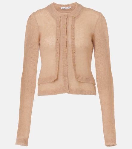 Cardigan aus Mohair und Wolle - Acne Studios - Modalova