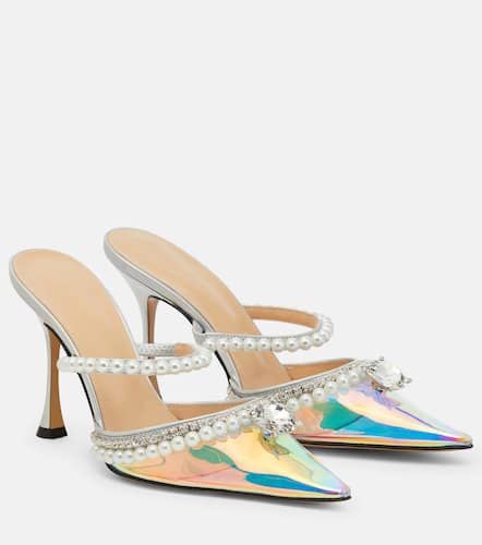 Mach & Mach Embellished PVC mules - Mach & Mach - Modalova