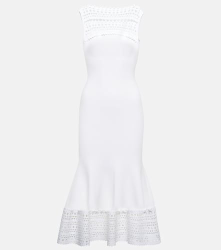 Alaïa Abito midi in maglia - Alaia - Modalova