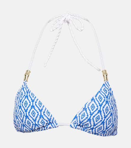 Sardinia printed bikini top - Heidi Klein - Modalova