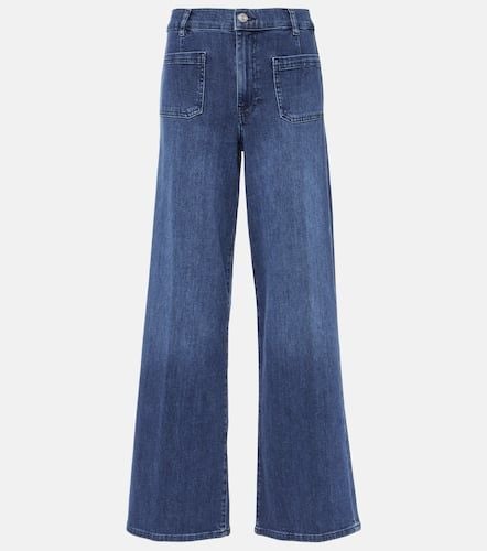 High-Rise Wide-Leg Jeans Le Slim Palazzo - Frame - Modalova