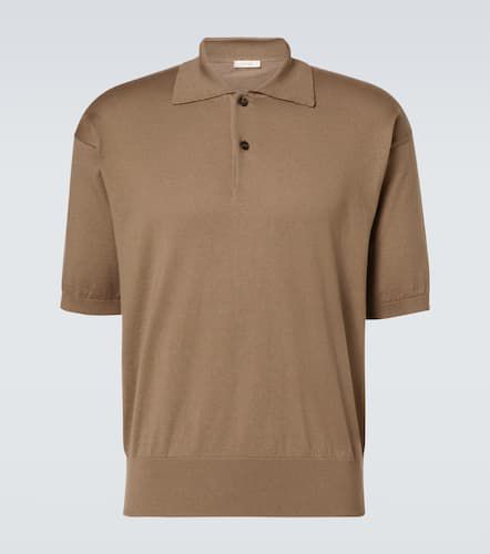 Tiago cotton and cashmere polo shirt - The Row - Modalova