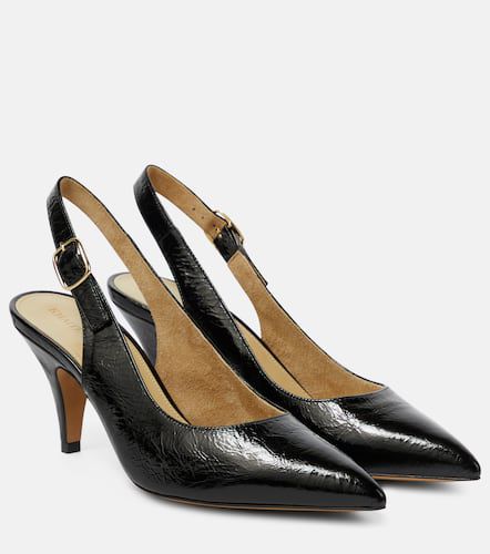 River crinkled leather slingback pumps - Khaite - Modalova