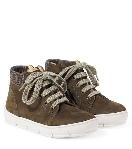 Sneakers Start Top in suede - Pom d'Api - Modalova