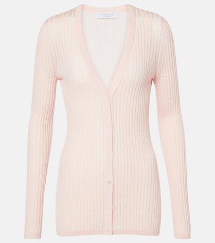 Emma pointelle cashmere and silk cardigan - Gabriela Hearst - Modalova