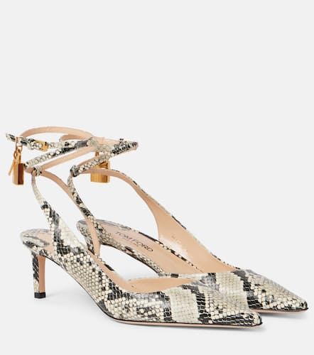 Sandali slingback Padlock 55 in pelle - Tom Ford - Modalova