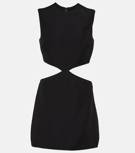 Cutout wool and silk minidress - Valentino - Modalova