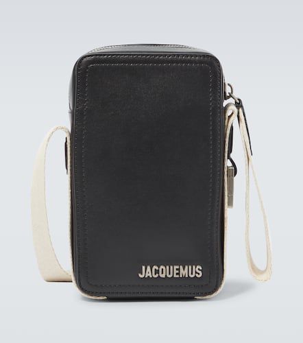 Le Cuerda Vertical leather crossbody bag - Jacquemus - Modalova