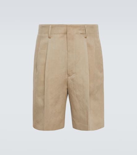 Joetsu cotton and linen twill Bermuda shorts - Loro Piana - Modalova