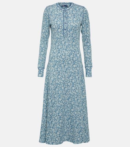 Vestido largo de algodón floral - Polo Ralph Lauren - Modalova