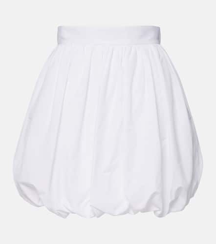 High-rise cotton poplin miniskirt - Dolce&Gabbana - Modalova