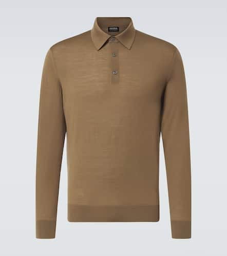 Zegna Wool polo shirt - Zegna - Modalova