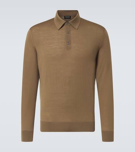 Zegna Wool polo shirt - Zegna - Modalova