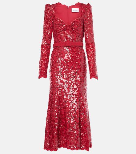 X Nicky Hilton Leyla sequined midi dress - Rebecca Vallance - Modalova