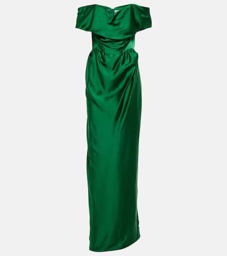 Vestido de fiesta en satén drapeado - Vivienne Westwood - Modalova