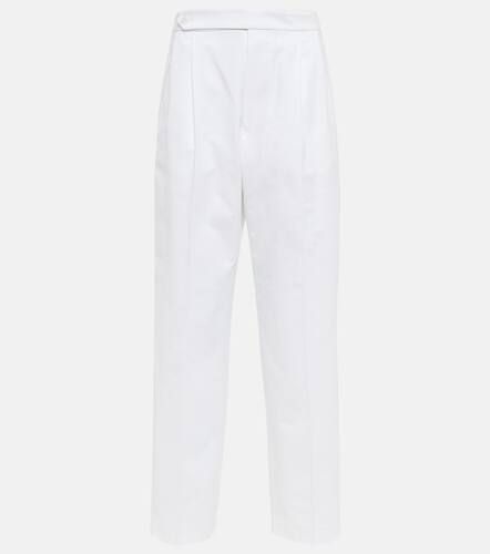 Tod's Straight cotton-blend pants - Tod's - Modalova