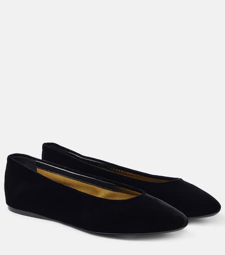 Ballerinas Gio aus Samt - Saint Laurent - Modalova