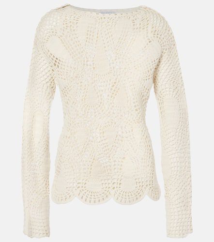Caps crochet wool and cashmere top - Gabriela Hearst - Modalova