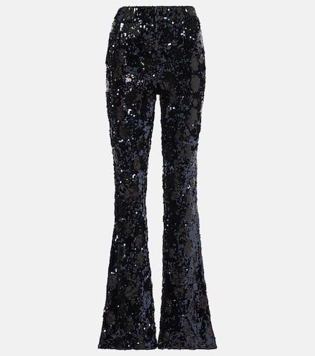 Sequin high-rise flare pants - Dorothee Schumacher - Modalova