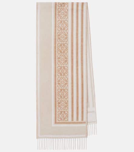 Schal Anagram aus Wolle und Kaschmir - Loewe - Modalova