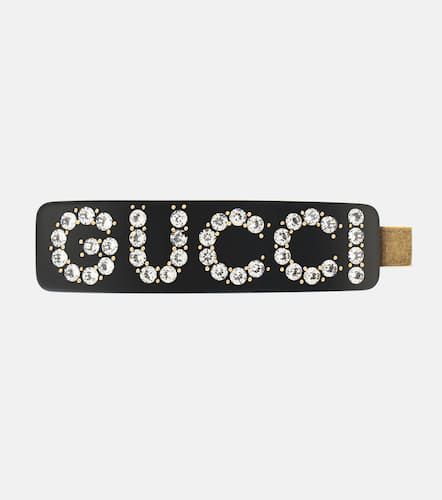 Gucci Fermacapelli con strass - Gucci - Modalova